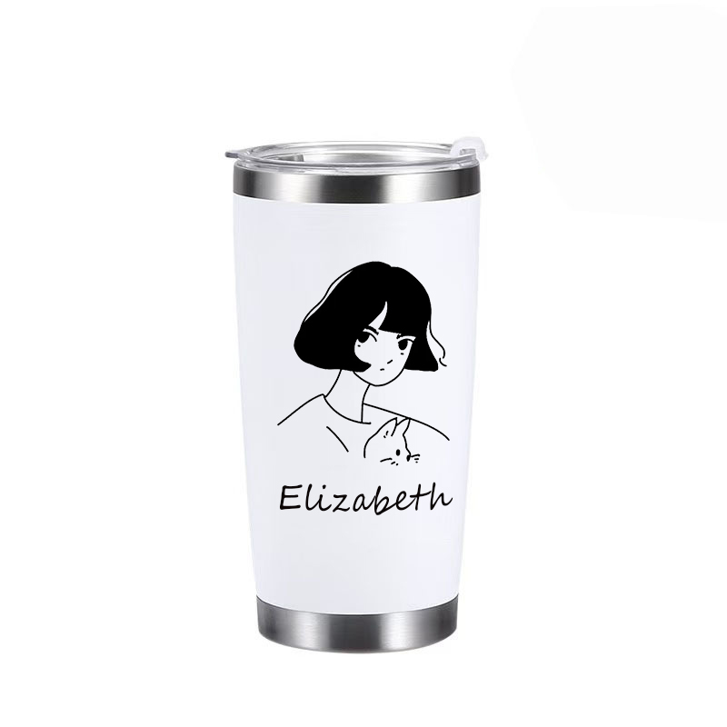 Coffee Equipment With Name - Personnalisez des tasses à café, élégantes