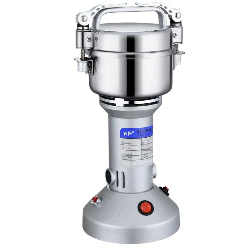 Coffee Grinder Burr Flat - Moulin Électrique 1200W pour Grains, Épices,