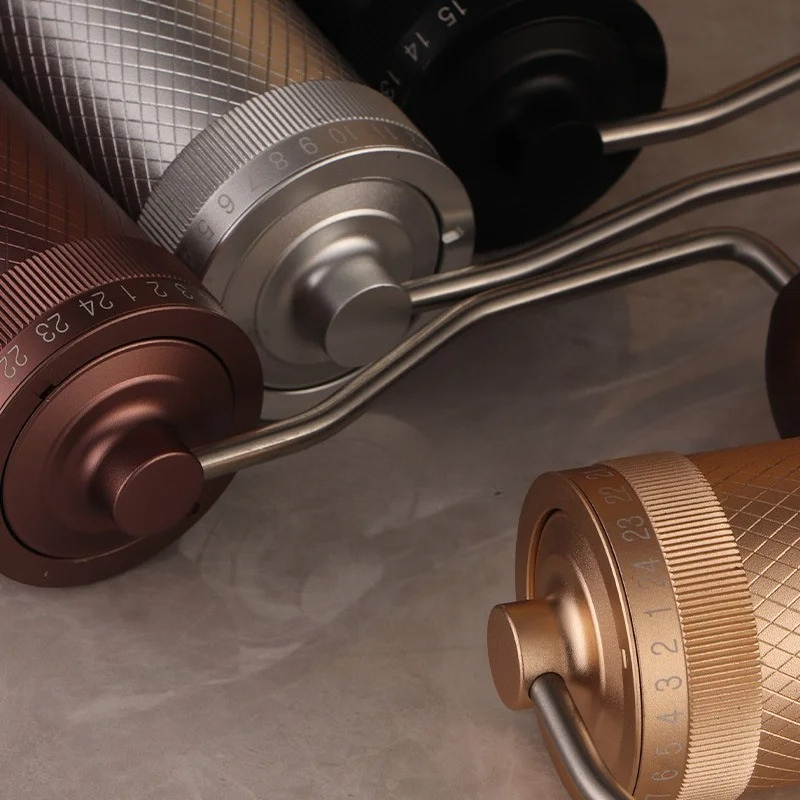 Coffee Grinder Burr Flat - Moulin à café expresso portable à