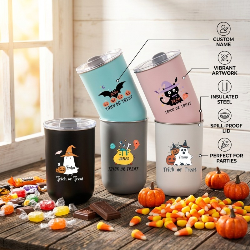 Tasse de voyage d'Halloween pe - Coffee Equipment With Name avis et prix