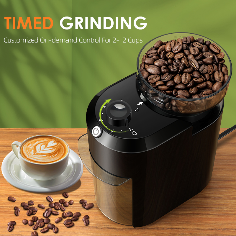 Wancle – moulin à café électri - Coffee Grinder Burr Flat avis et prix