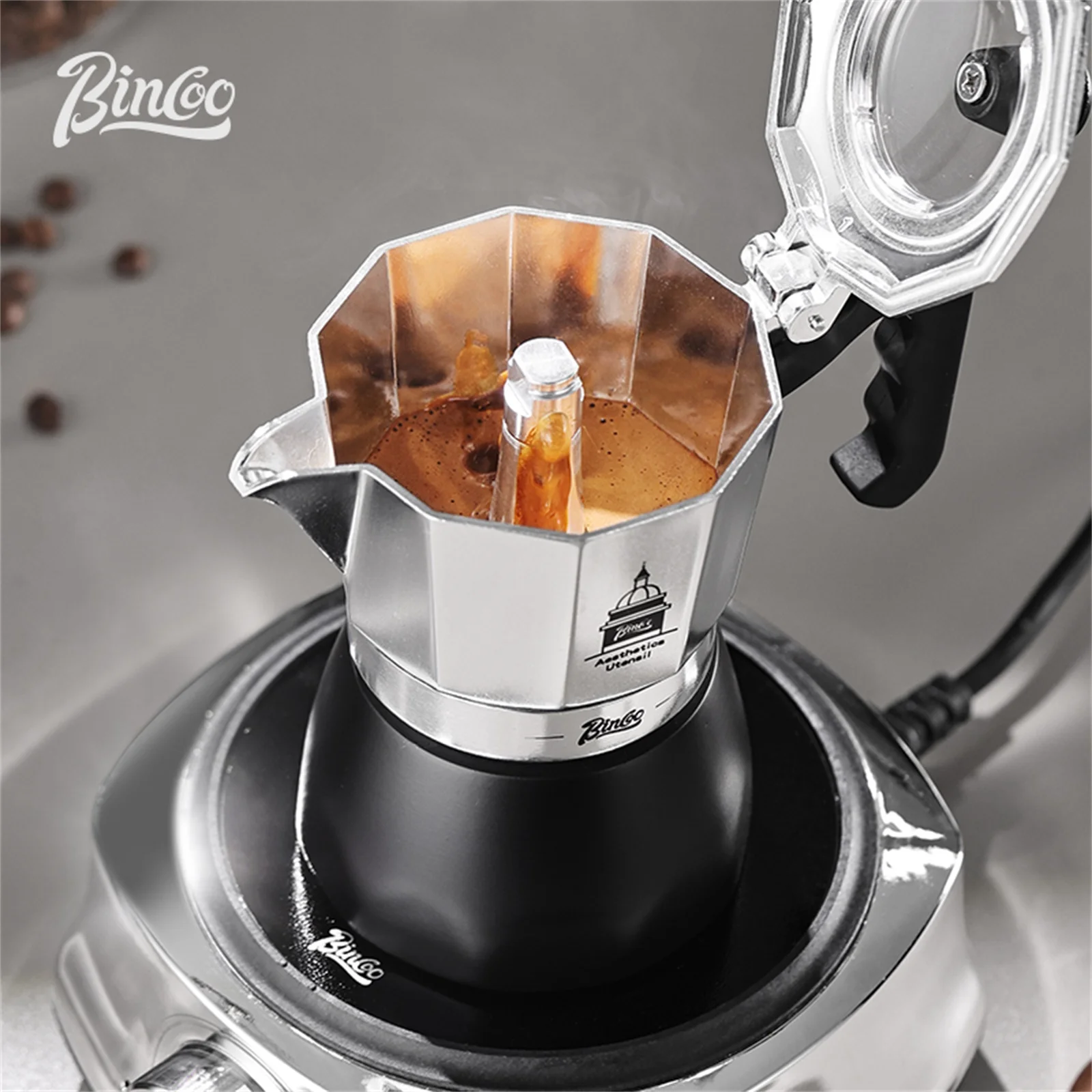 BINCOO Pot Moka à Double Valve - Coffee Equipment Wholesale avis et prix