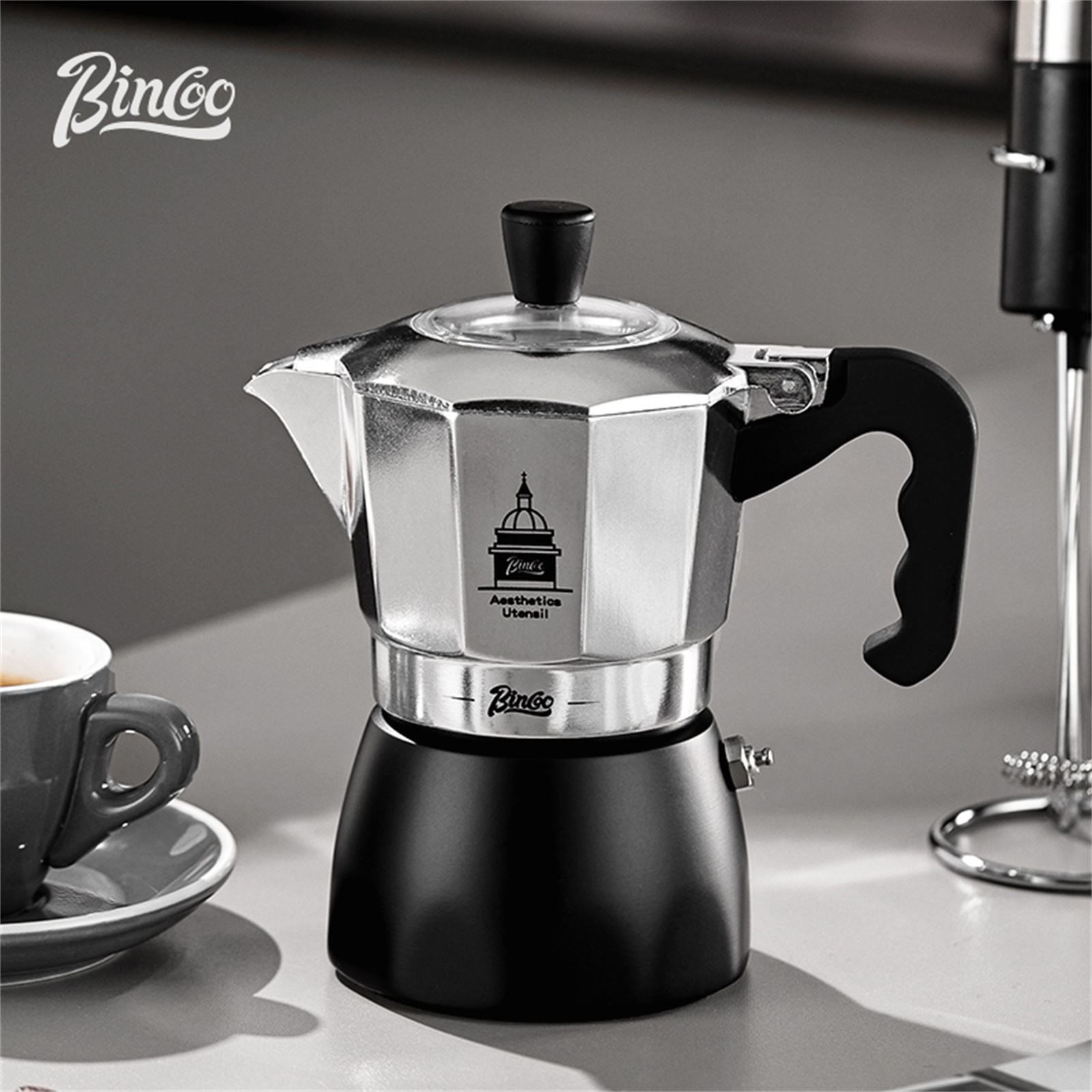 BINCOO Pot Moka à Double Valve - Coffee Equipment Wholesale avis et prix