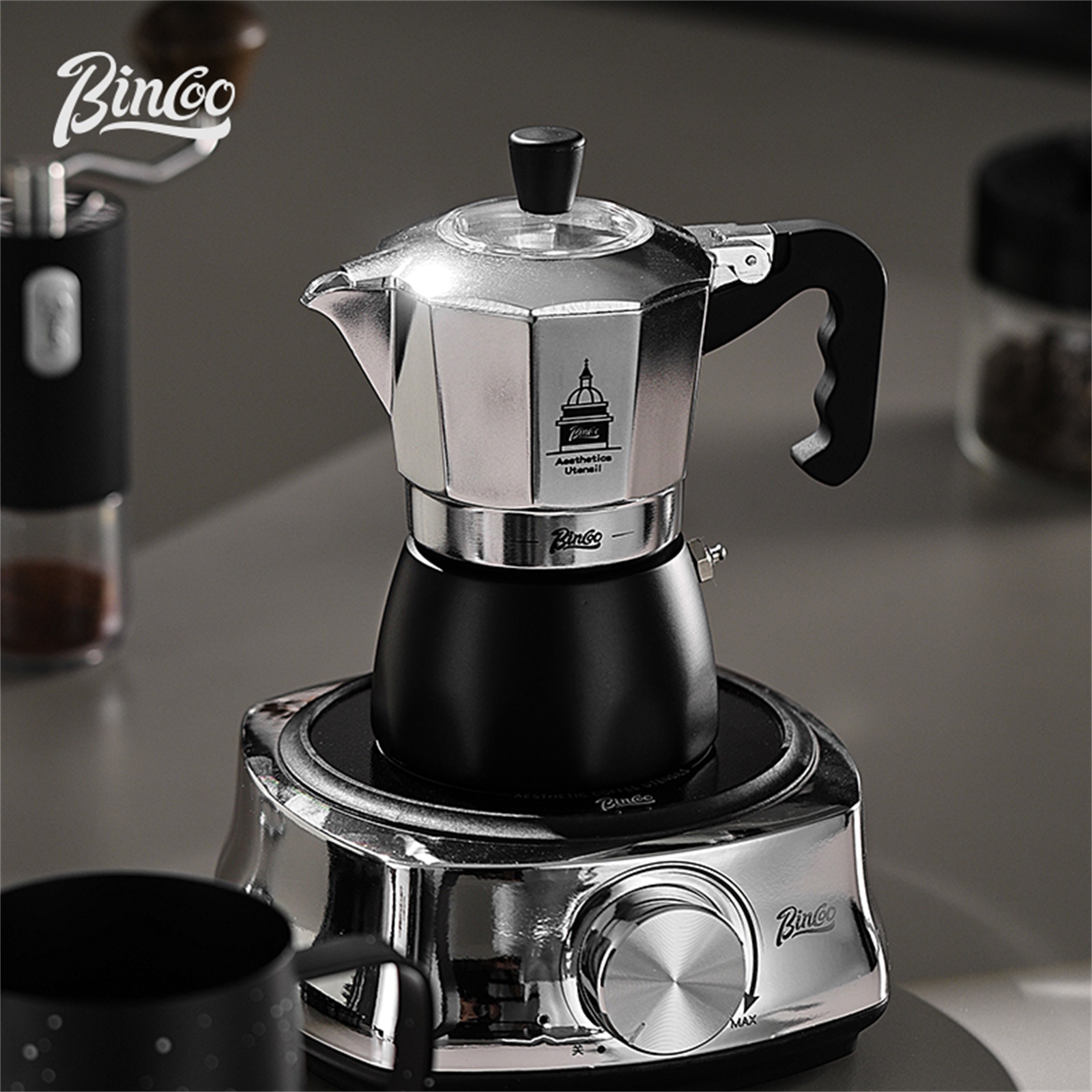 BINCOO Pot Moka à Double Valve - Coffee Equipment Wholesale avis et prix