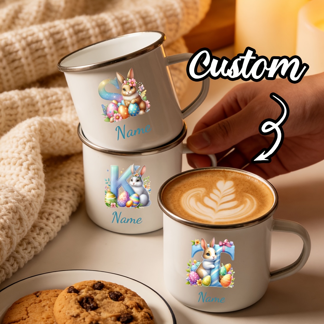 Tasse personnalisée avec initi - Coffee Equipment With Name avis et prix