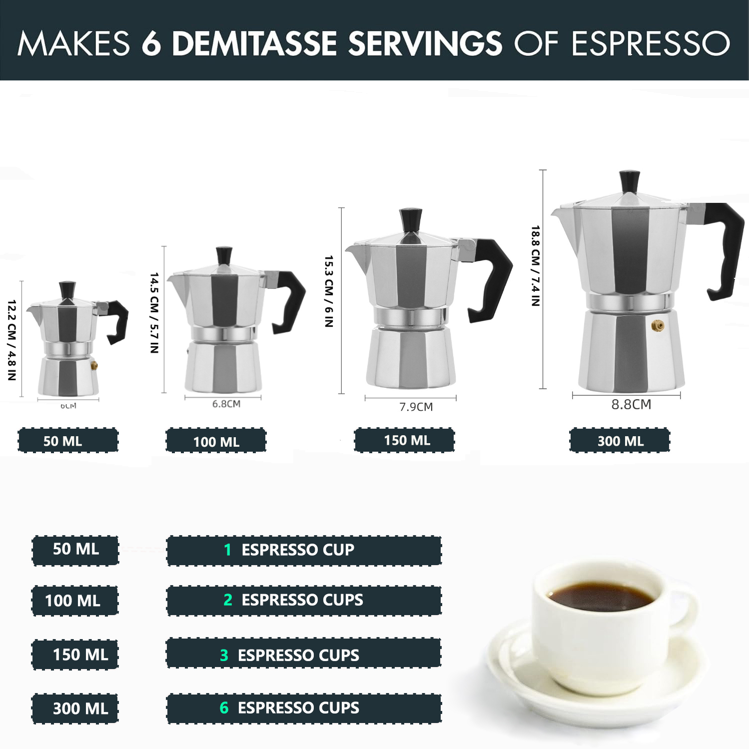 Cafetière Moka Classique en Al - Coffee Equipment Wholesale avis et prix