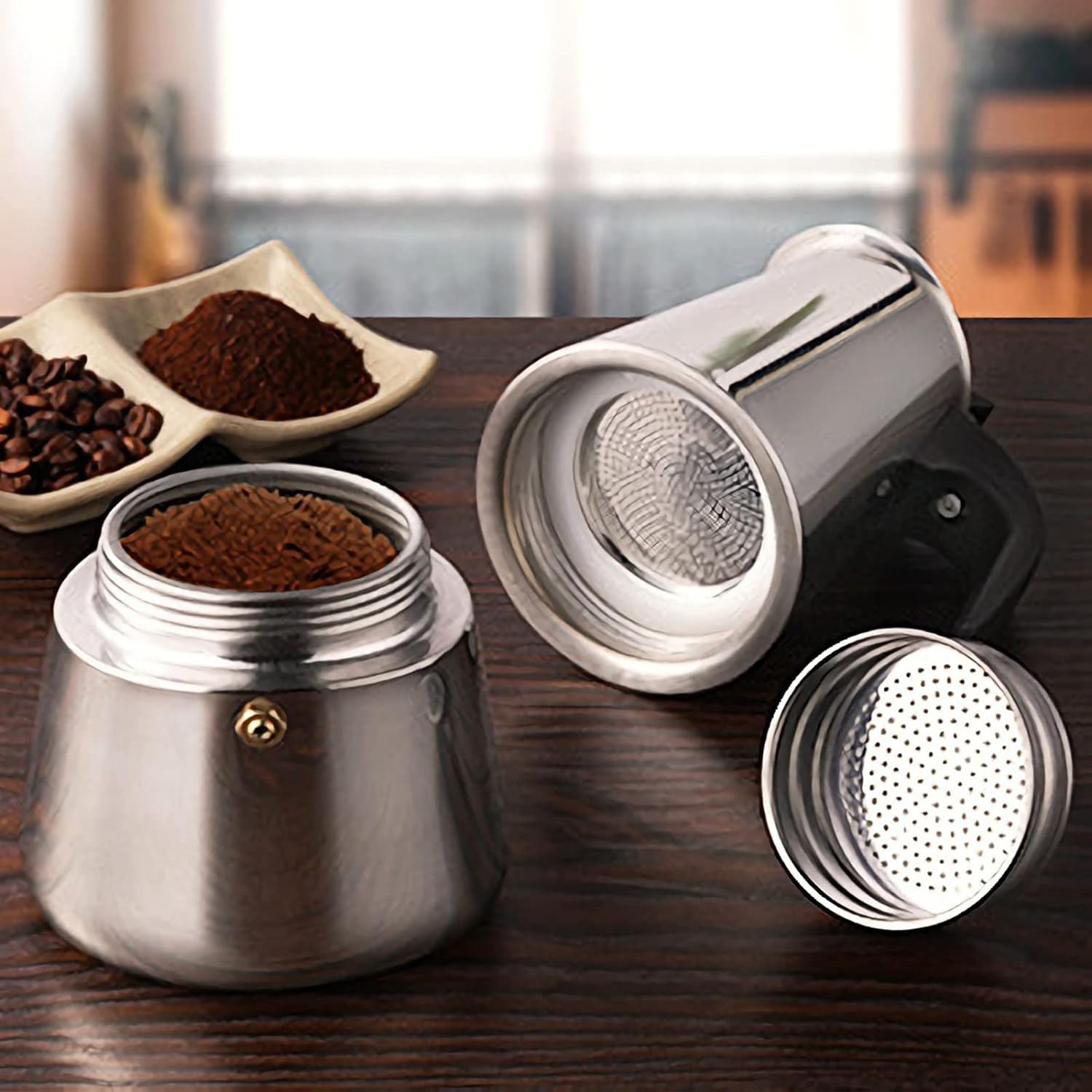 4/6/9 Tasses Moka Pot Caffe Ma - Coffee Equipment Wholesale avis et prix