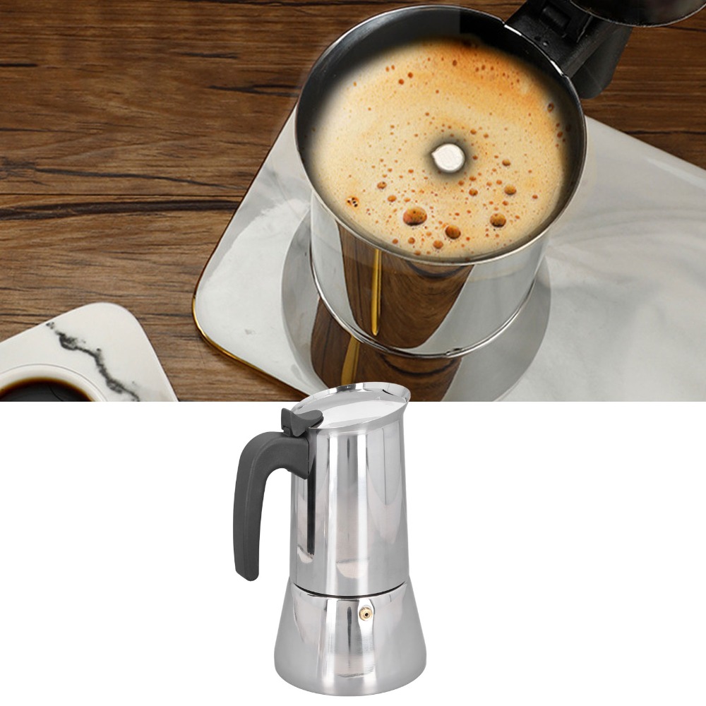 Cafetière Moka en acier inoxyd - Coffee Equipment Wholesale avis et prix