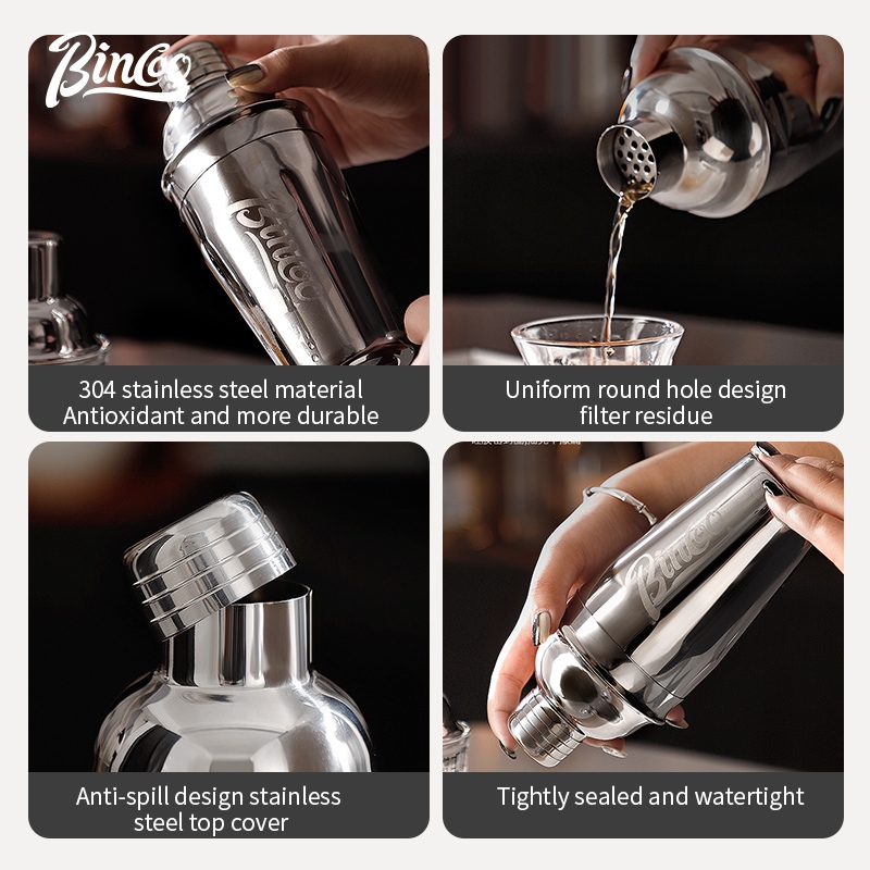 Ensemble de shakers en acier i - Coffee Equipment And Tools avis et prix