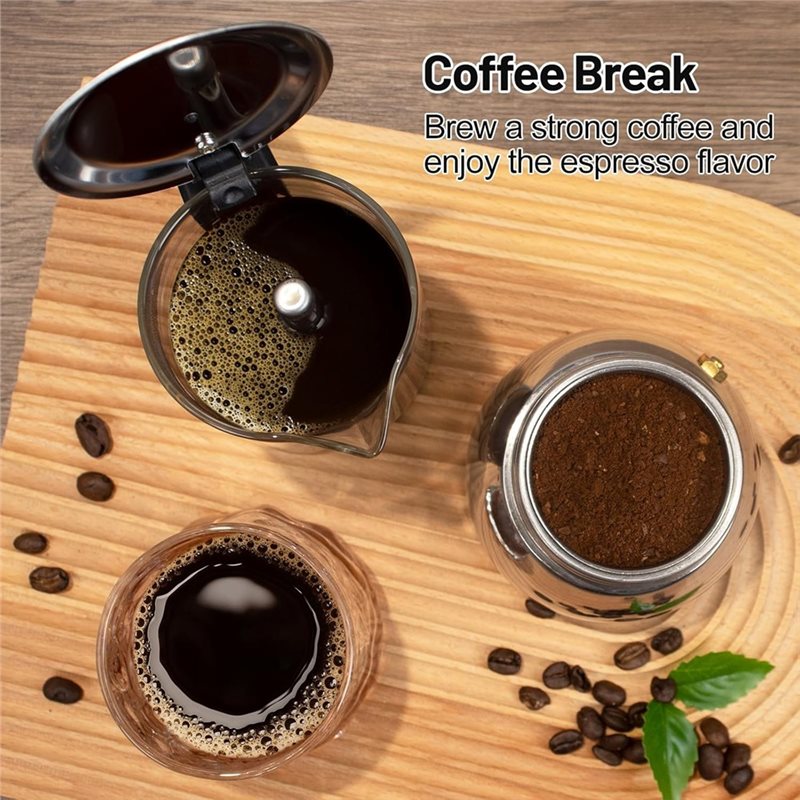 Cafetière Moka ABUI en verre t - Coffee Equipment Wholesale avis et prix