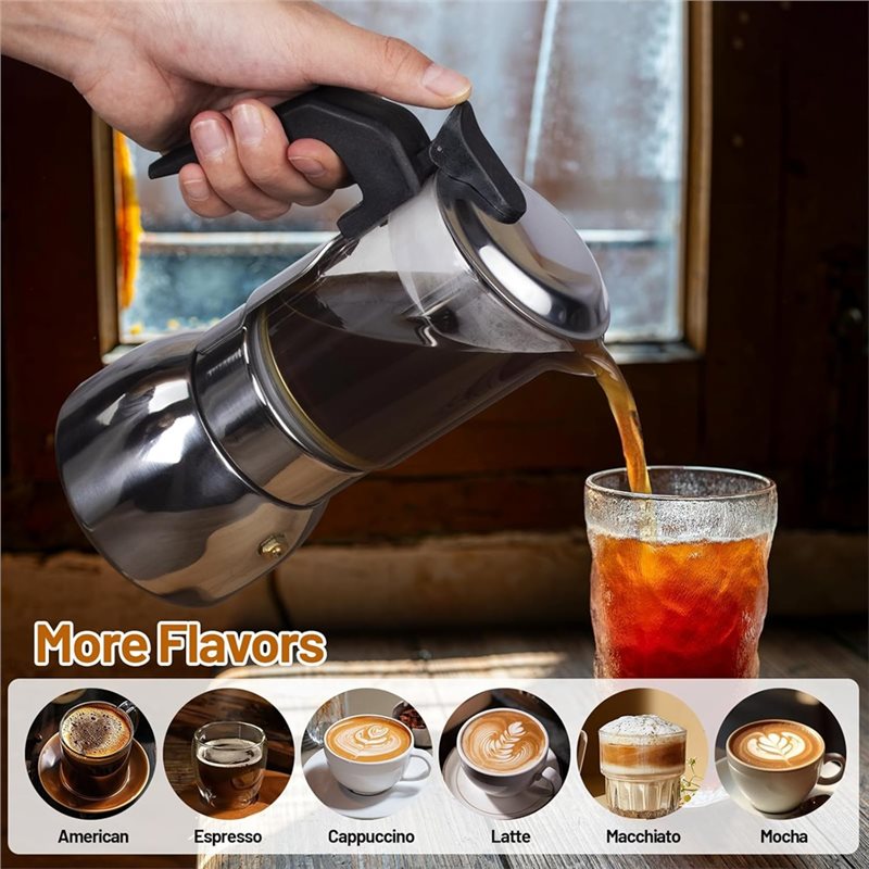 Cafetière Moka ABUI en verre t - Coffee Equipment Wholesale avis et prix