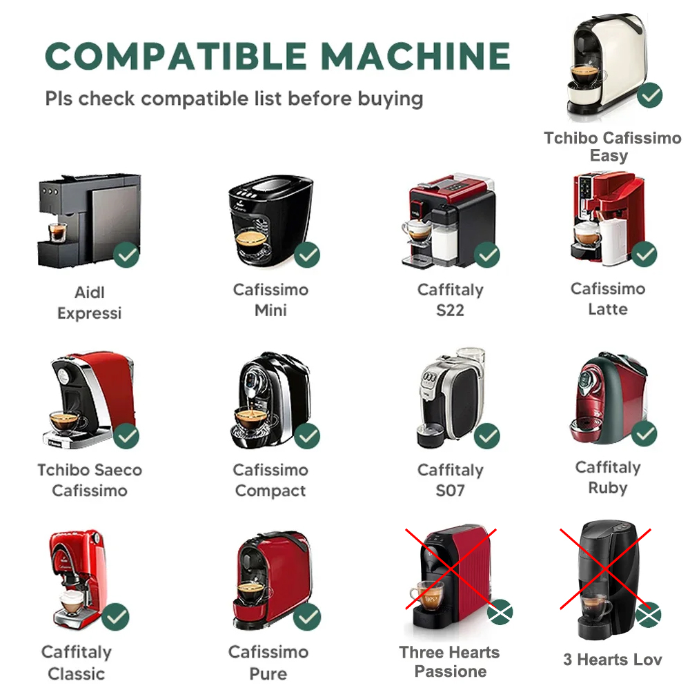 Pour 3 coeurs Tchibo Cafissimo - Coffee Equipment Wholesale avis et prix